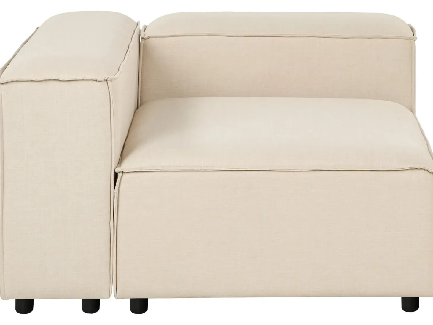 ARDAL Hjørnemodul Højrevendt Beige