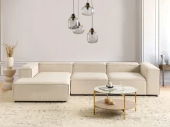 ARDAL 4 personers Hjørnesofa modul Højrevendt Beige