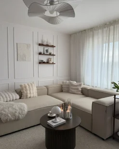 ARDAL 4 personers Hjørnesofa modul Højrevendt Beige
