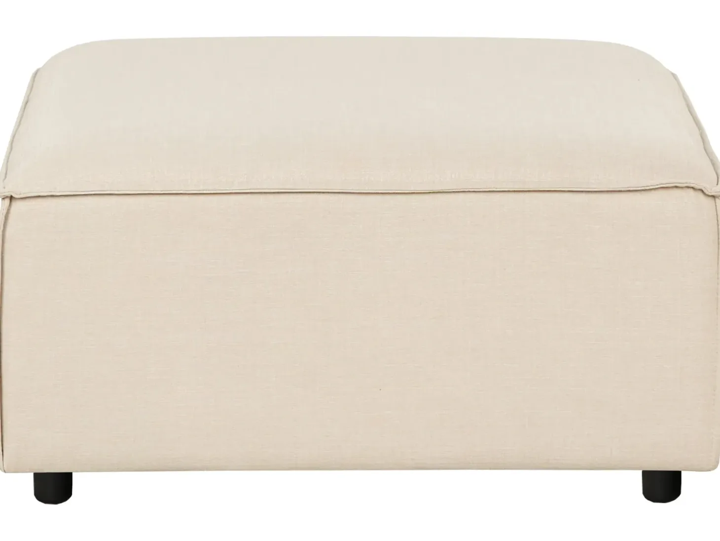 ARDAL 3 personers Hjørnesofa modul Højrevendt Beige med fodskammel