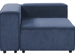 ARDAL 4 personers Hjørnesofa modul Venstrevendt Mørkeblå Fløjl