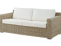 ARDEA 4 personers havesofasæt Lysebrun Rattan