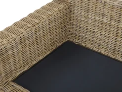 ARDEA 4 personers havesofasæt Lysebrun Rattan