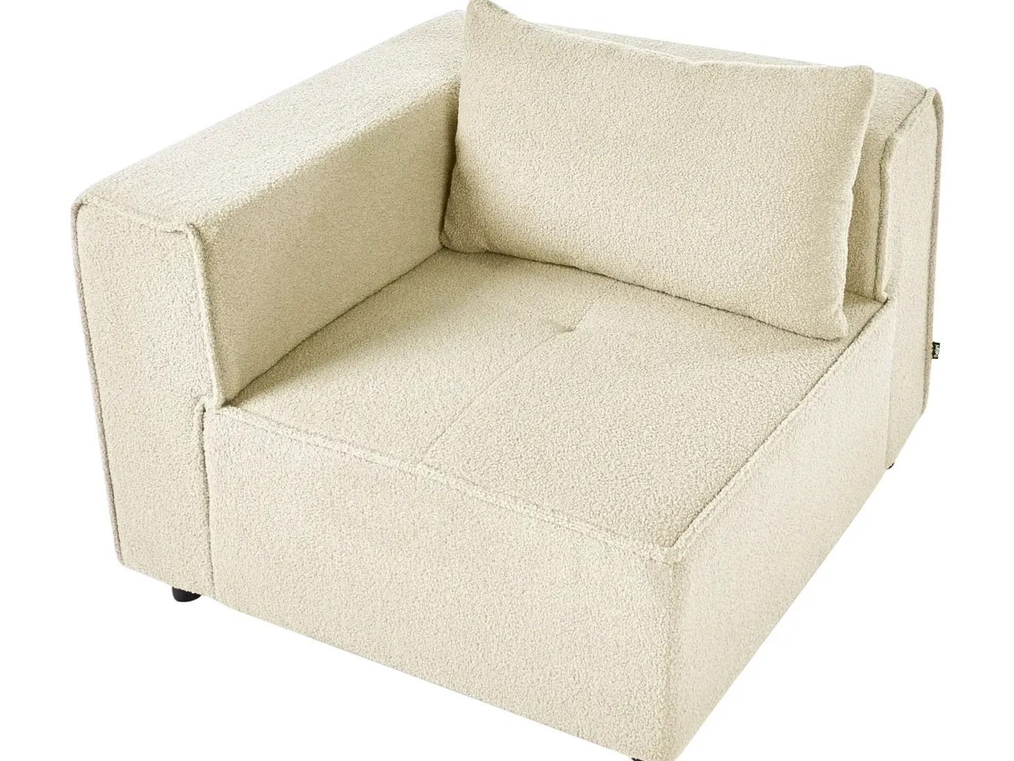 AXEBO Hjørnemodul Cremehvid Boucle
