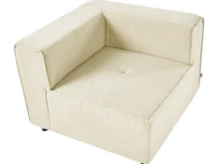 AXEBO Hjørnemodul Cremehvid Boucle