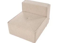 AXEBO 4 personers Hjørnesofa modul Venstrevendt Beige Boucle