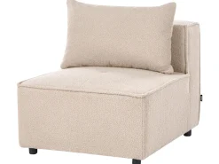 AXEBO 4 personers Hjørnesofa modul Venstrevendt Beige Boucle
