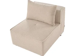 AXEBO 4 personers Hjørnesofa modul Højrevendt Beige Boucle
