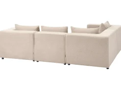 AXEBO 4 personers Hjørnesofa modul Højrevendt Beige Boucle
