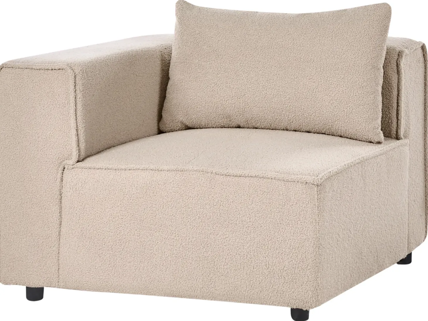 AXEBO 2 personers Modulsofa Beige Boucle