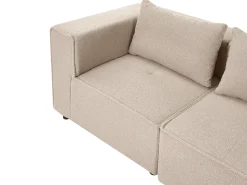 AXEBO 2 personers Modulsofa Beige Boucle