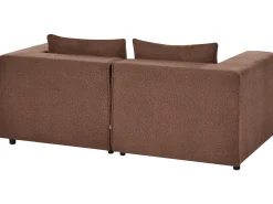 AXEBO 2 personers Modulsofa Brun Boucle