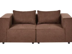 AXEBO 2 personers Modulsofa Brun Boucle