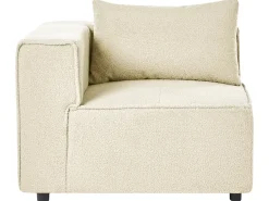 AXEBO 3 personers Modulsofa Cremehvid Boucle