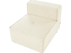 AXEBO 3 personers Modulsofa Cremehvid Boucle