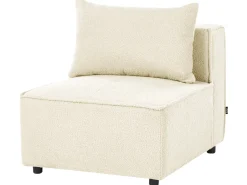 AXEBO 3 personers Modulsofa Cremehvid Boucle