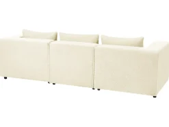AXEBO 3 personers Modulsofa Cremehvid Boucle