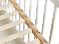 Babyseng med opbevaringsskuffe GUNNAR 60 x 120 cm Hvid