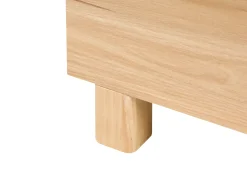 Babyseng med opbevaringsskuffe GUNNAR 60 x 120 cm Hvid