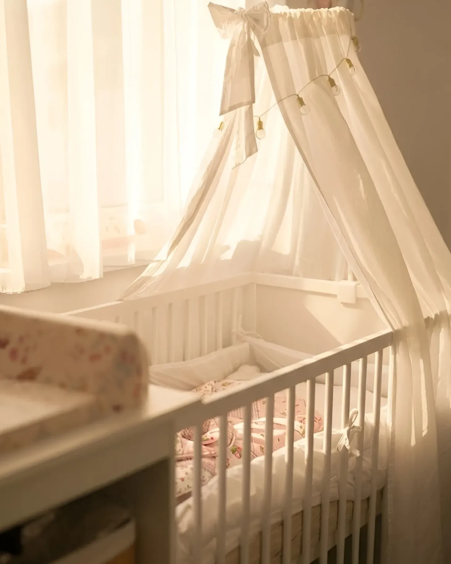 Babyseng ZAMA 60 x 120 cm Hvid