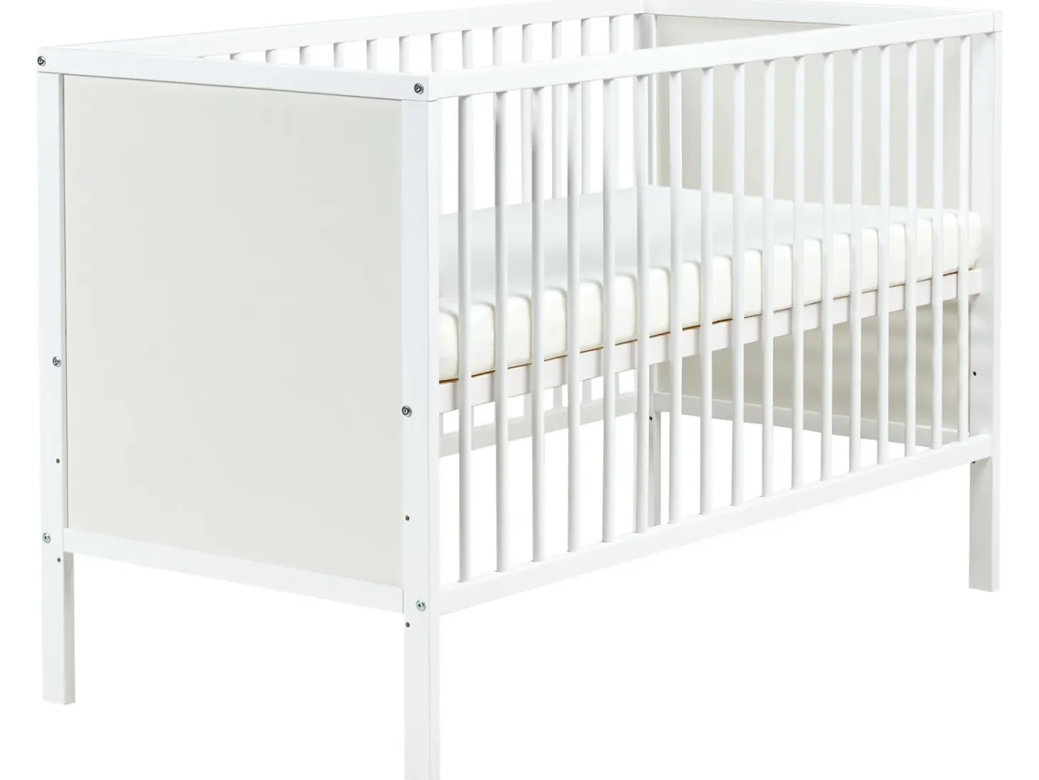 Babyseng ZAMA 60 x 120 cm Hvid