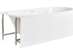 Badekar GOCTA Højrevendt 170 x 78 cm Hvid