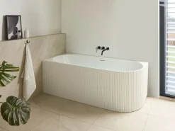 Badekar GOCTA Højrevendt 170 x 78 cm Hvid
