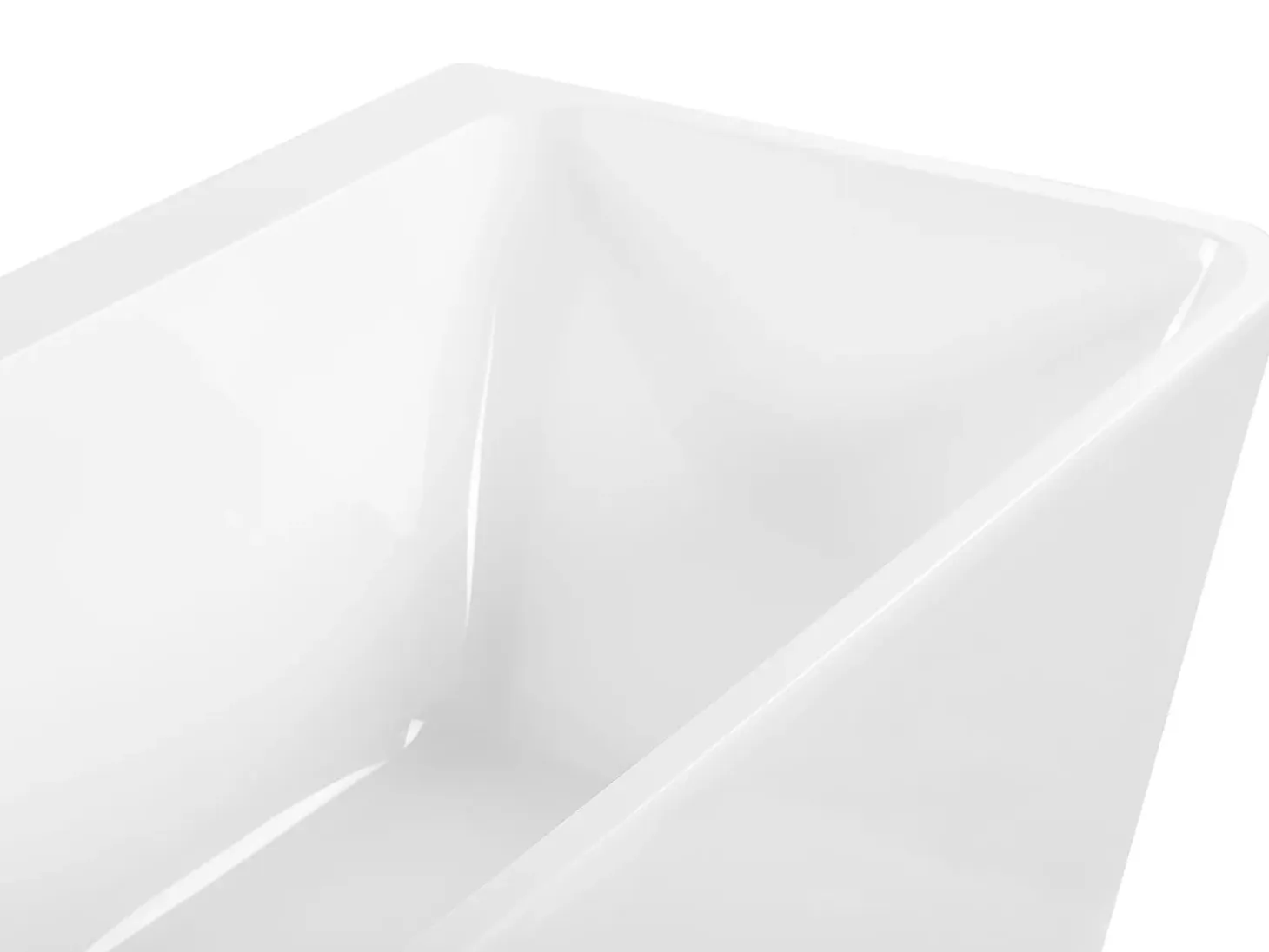 Badekar HASSEL 170 x 80 cm Hvid