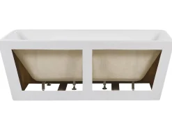 Badekar HASSEL 170 x 80 cm Hvid