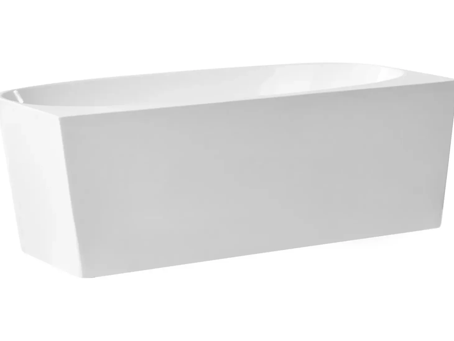 Badekar PARNAIBA 170 x 80 cm Hvid