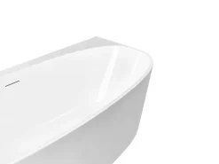 Badekar PARNAIBA 170 x 80 cm Hvid