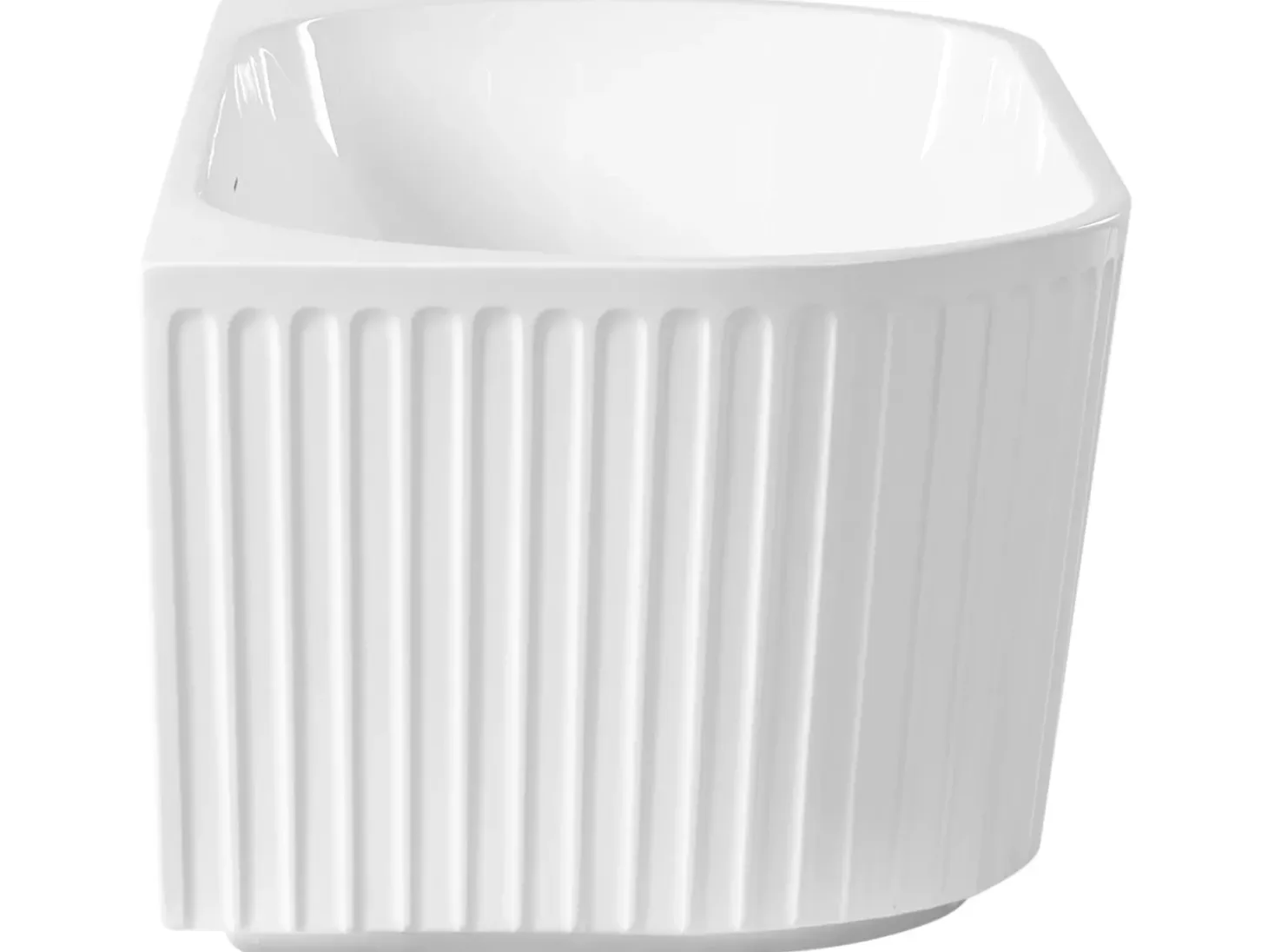 Badekar SERENA 170 x 80 cm Hvid