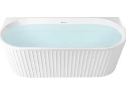 Badekar SERENA 170 x 80 cm Hvid
