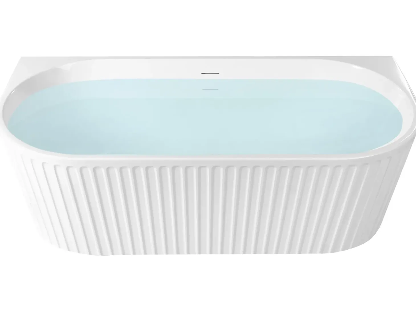 Badekar SERENA 170 x 80 cm Hvid