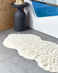 Bademåtte CANBAR Lys Beige 150 x 60 cm Bomuld