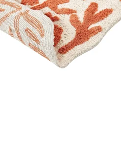Bademåtte DERIK Orange 60 x 90 cm Bomuld