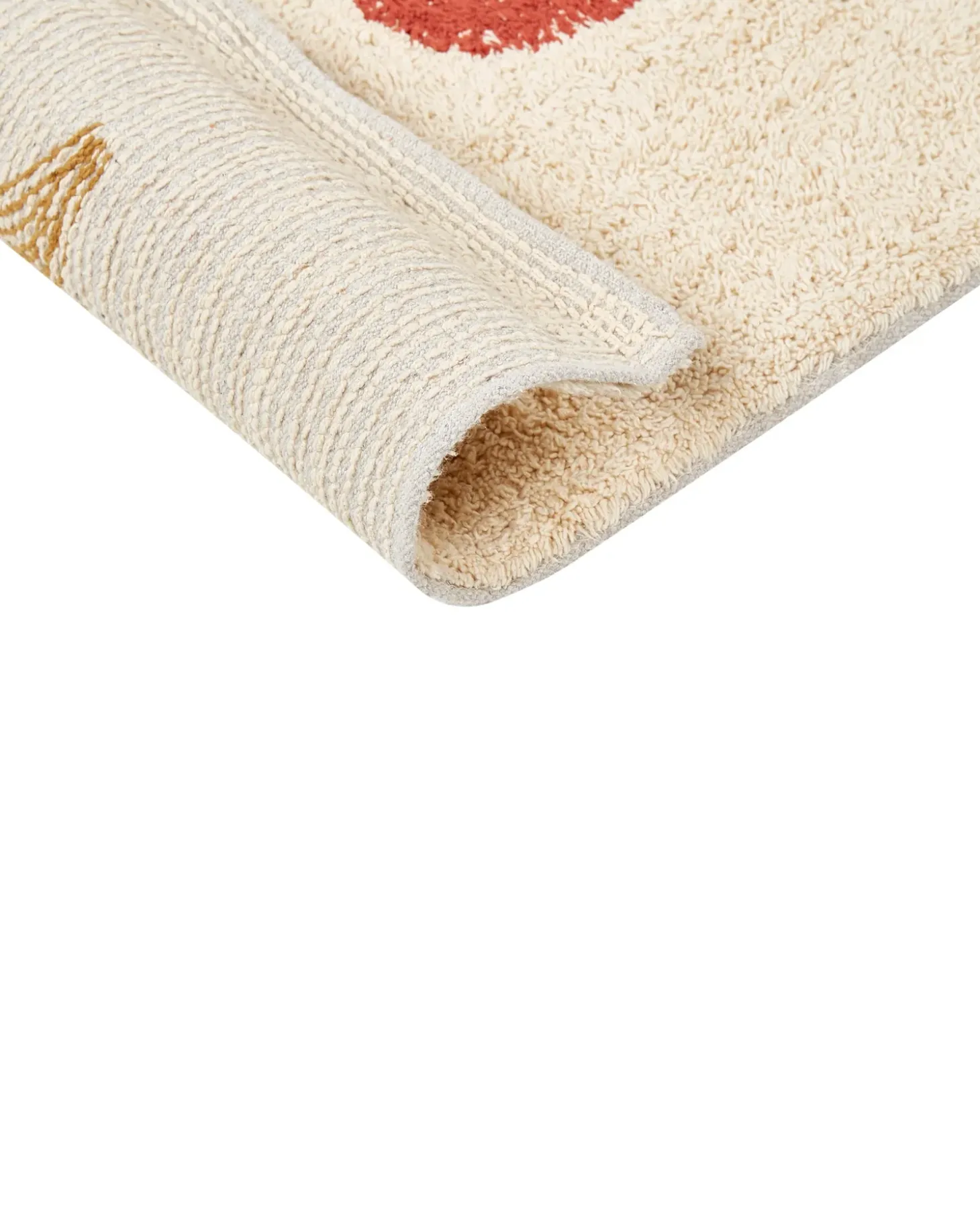 Bademåtte ESME Beige 50 x 80 cm Bomuld
