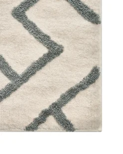 Bademåtte GARHI Beige 60 x 90 cm Bomuld