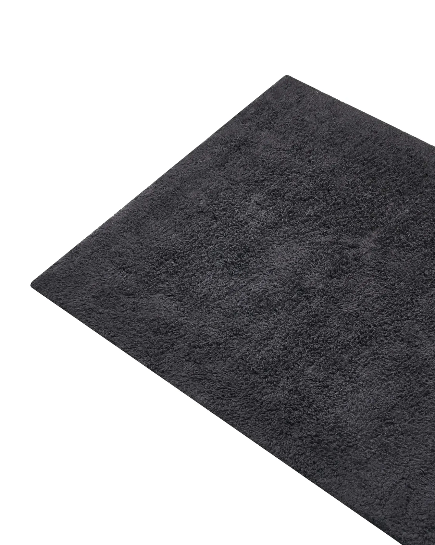 Bademåtte GOELA Sort 60 x 90 cm Bomuld