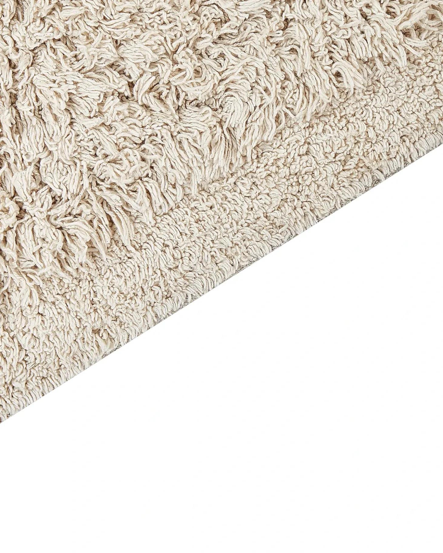 Bademåtte OLTAN Beige 50 x 80 cm Bomuld