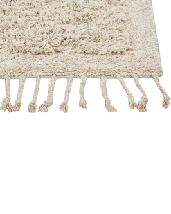 Bademåtte OLTAN Beige 50 x 80 cm Bomuld