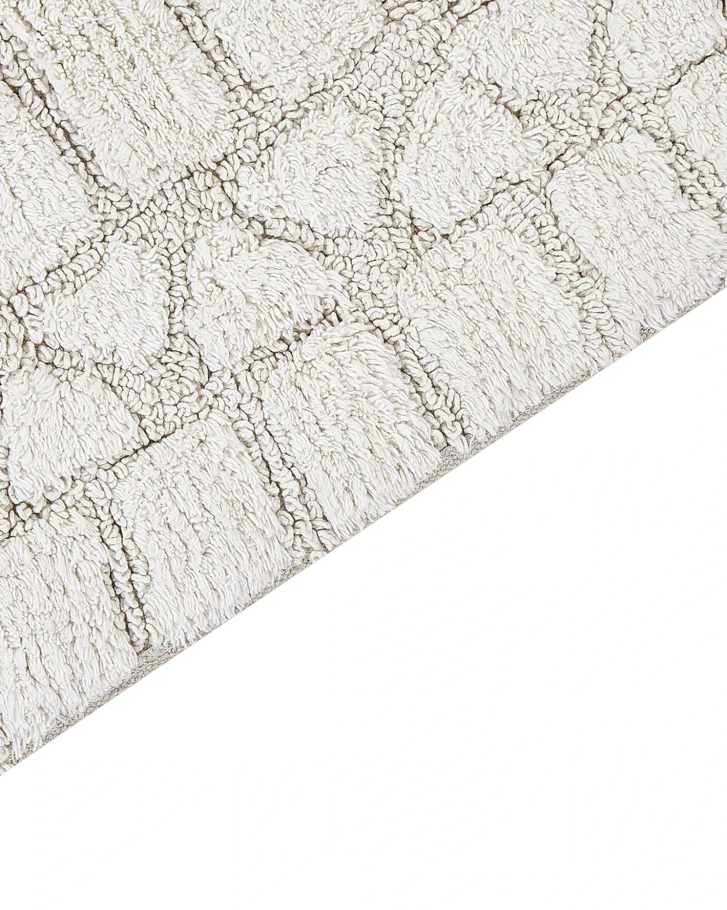 Bademåtte TEKKE Lys Beige 60 x 90 cm Bomuld