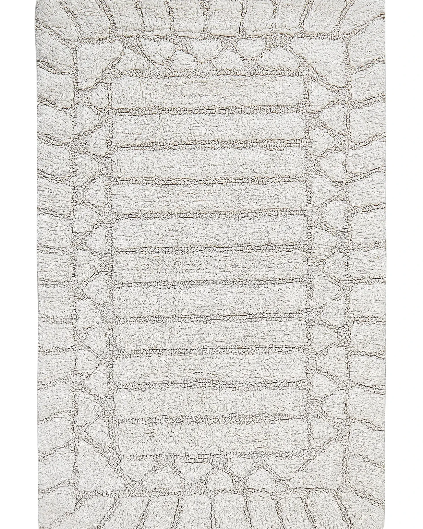 Bademåtte TEKKE Lys Beige 60 x 90 cm Bomuld