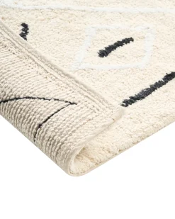 Bademåtte UNTLA Lys Beige 60 x 90 cm Bomuld