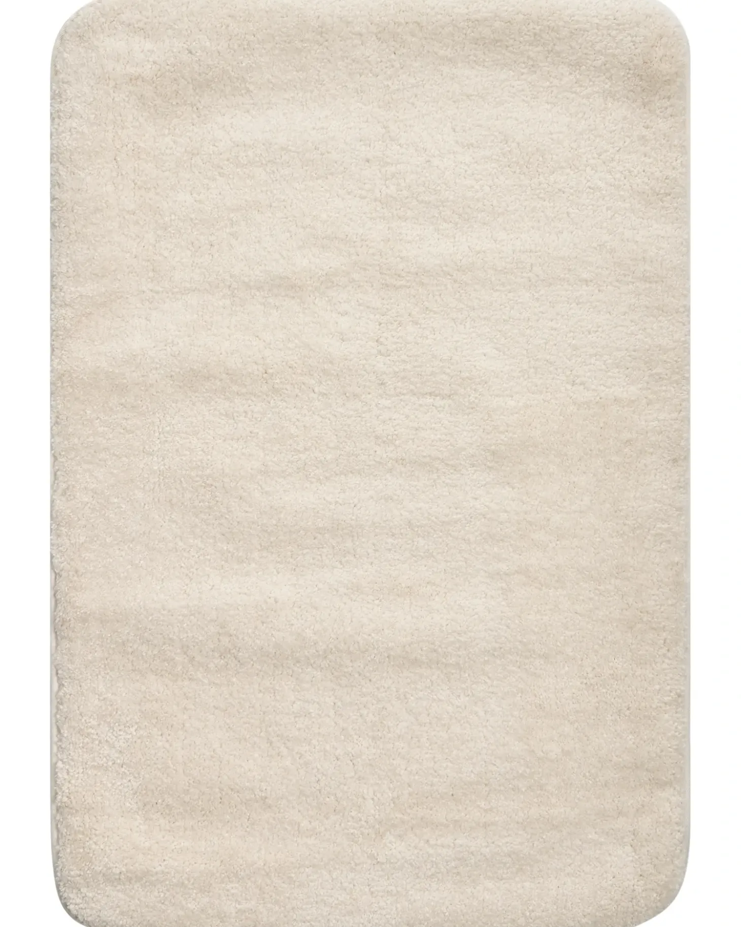 Bademåtte URLANA Cremehvid 60 x 90 cm Mikrofiber