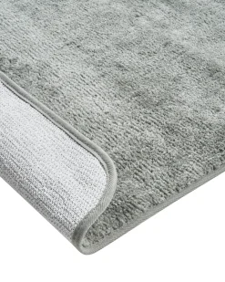 Bademåtte URLANA Grå 60 x 90 cm Mikrofiber