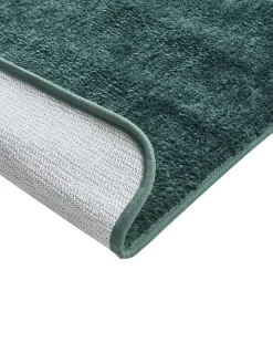 Bademåtte URLANA Mørkegrøn 60 x 90 cm Mikrofiber
