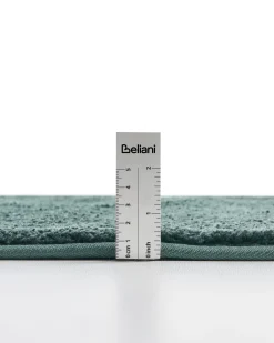 Bademåtte URLANA Mørkegrøn 60 x 90 cm Mikrofiber