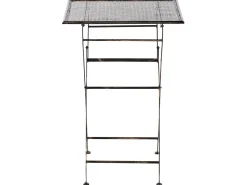 Barbord til have BORMIO 60 cm 60 cm Metal Sort