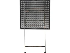 Barbord til have BORMIO 60 cm 60 cm Metal Sort
